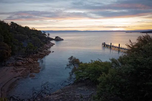 Jetty sunset